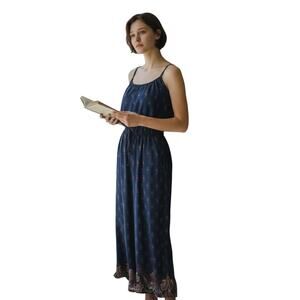 Band of Gysies Jumpsuit Navy Womens Size Medium